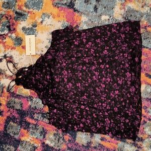 NWT Ramy Brook Tank Top Ruffle Moody Chic